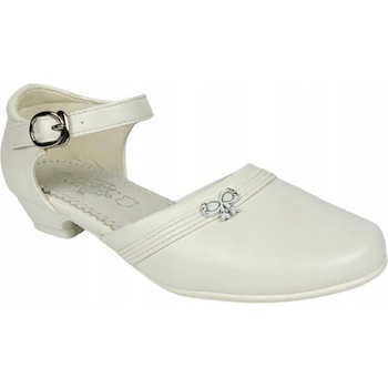 Baleríny dívčí dětské boty k prvnímu svatému přijímání