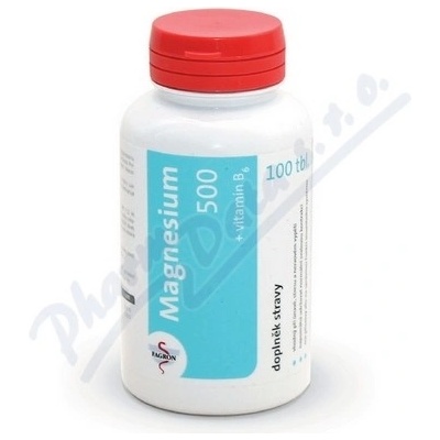 Fagron Magnesium 500 + Vitamín B6 100 tabliet
