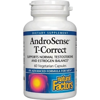 Natural Factors AndroSense T-Correct, 60 капсули, Natural Factors (3513 NF A)
