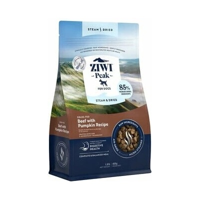 Ziwipeak Dog Steam & Dried s hovädzím mäsom 0,8 kg