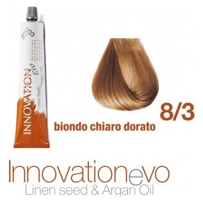 BBcos Innovation Evo farba na vlasy s arganovým olejom 8/3 100 ml
