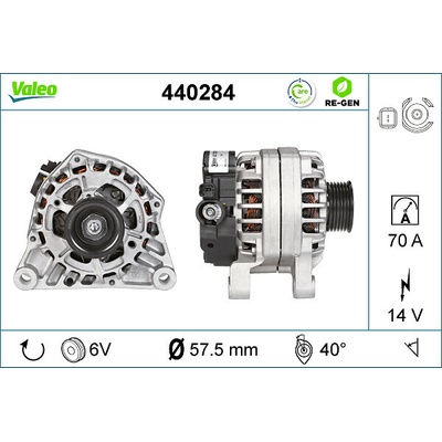 Alternátor VALEO 440284