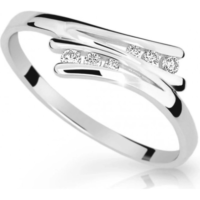 Cutie Diamonds prsten z bílého zlata s diamanty DZ6711 1950 10 X 2