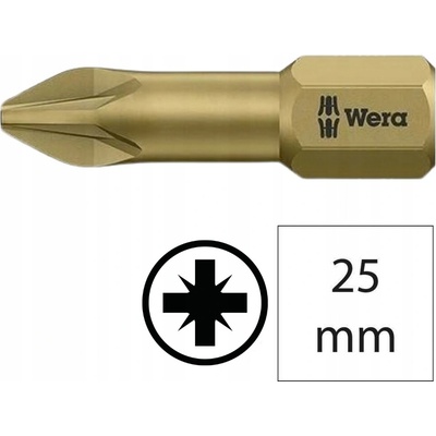 Wera PZ 1 x 25 mm 05056910001