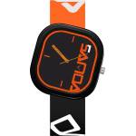 SANDA Детски аналогов часовник Sanda Classy V2, Оранжев / Черен (SANDA-3203-ORANGE-BLACK) Часовници