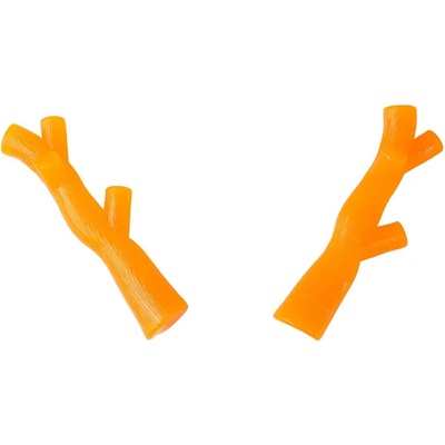 Freedog Antler Toy Orange - Играчка за кучета във форма на еленови рога, 13, 8 см