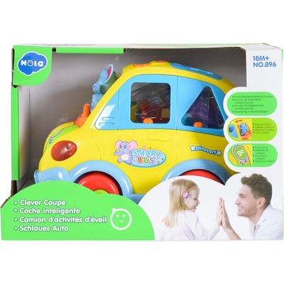 HOLA Детски музикален сортер Hola Toys - Smart bus (111211)