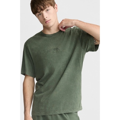 Champion Vintage Wash T-Shirt 220742 GS578 olivové