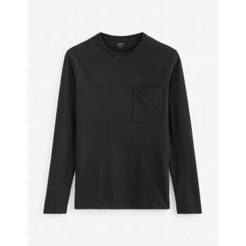 Celio Черна мъжка основна риза с джоб Celio Celio | Cheren | МЪЖЕ | S