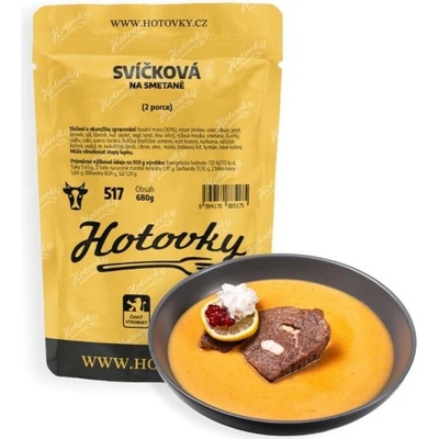 Hotovky Svíčková na smetaně 680 g