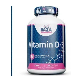 Haya Labs Витамин d-3 / 1000 iu, 100 меки таблетки, 235