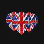 Winmau Пера Winmau Embossed Standard Union Jack