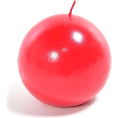 Mumsan Кръгла свещ Mumsan, цвят червен, 10см, 60ч горене
