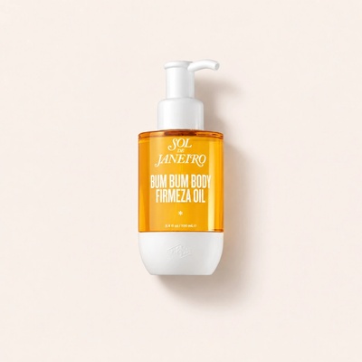 Sol De Janeiro Brazilian Bum Bum Body Firmeza Oil 100 ml zpevňující tělový olej s vůní pistácií, slaného karamelu a vanilky pro ženy
