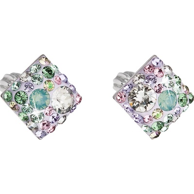 Pavona Něžné čtvercové s krystaly Sakura 31169.3