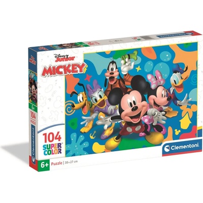 Clementoni - Puzzle Mickey And Friends 104 - 100 piese