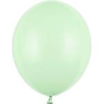 Party Deco Пастелен латексов балон - шамфъстък - 30 см (sb14p-096)