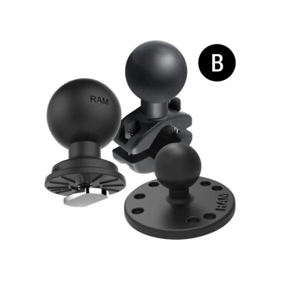 Objímka "Torque" pro průměr 9,52-15,88 mm, RAM Mounts