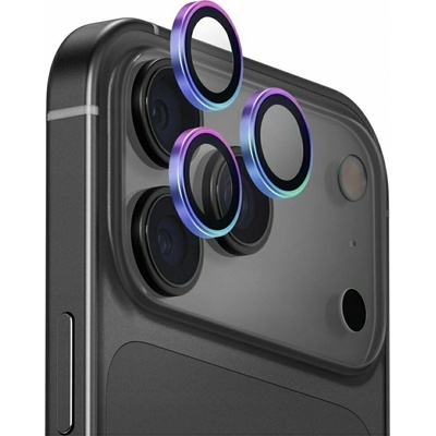 Uniq Ochranný kryt Optix Hliník pro Apple iPhone 17 Pro / iPhone 17 Pro Max s opálovým aplikátorem