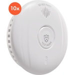 oneConcept SHD by oneConcept, детектор за дим DOF Pro10, пластмасов, предупредителен сигнал: 85 dB, живот на батерията 10 години (DHS1_Pro10_10) (DHS1_Pro10_10) - electronic-star