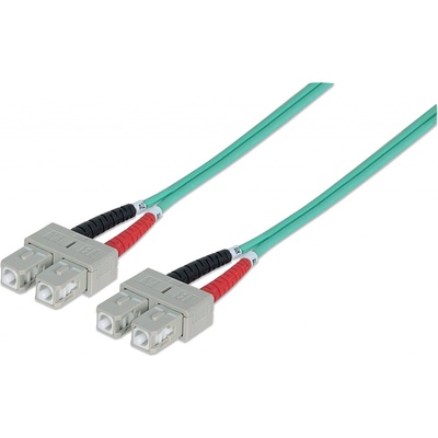 Intellinet 750837 optický, SC OM3, 2m, modrý