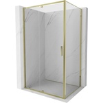 Mexen Exo-R отваряема душ кабина 160 x 85 см, прозрачна, златна - 819-160-085-50-00 (819-160-085-50-00)