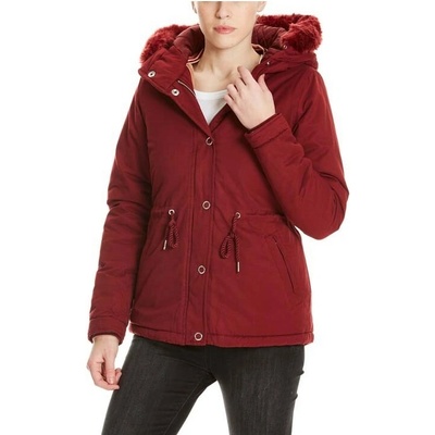 Bench Padded Jacket With Fur Lining Cabernet