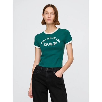GAP Dámske Crop tričko s logom 749366 04
