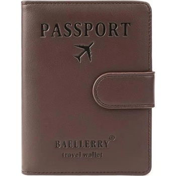 HARAHU Travel WALLET Baellerry EA-35597 - Тъмно кафяво KP35597 (EA-35597)