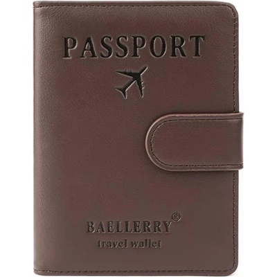 HARAHU Travel WALLET Baellerry EA-35597 - Тъмно кафяво KP35597 (EA-35597)