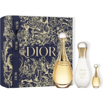 Christian Dior J'adore EDP 100 ml + J'adore Lait Sublime telové mlieko 75 ml + EDP 5 ml darčeková sada