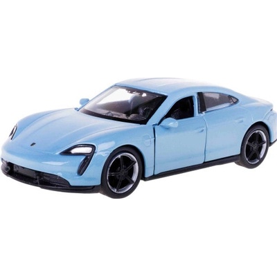 Welly Porsche Taycan S light modré code 43797 modely aut 1:34