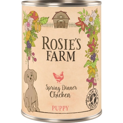 Rosies Farm Puppy Rosies Farm Puppy kura 6 x 400 g