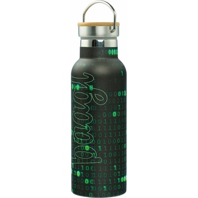 Baagl Termofľaša s bambusovým viečkom Numbers 500 ml