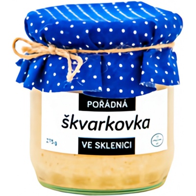 Pořádně ve sklenici Škvarkovka 275 g