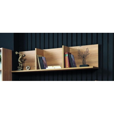 Лавица за над бюро Dark дъб