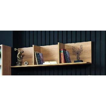 Лавица за над бюро Dark дъб