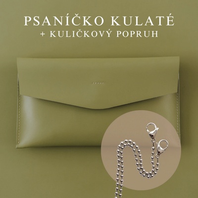 Wood Style psaníčko Kulaté Pistacchio Kuličkový