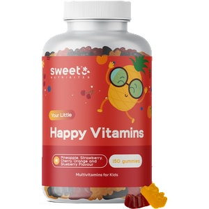 Sweet Nutribites Happy Vitamins - 150 гумени сладки