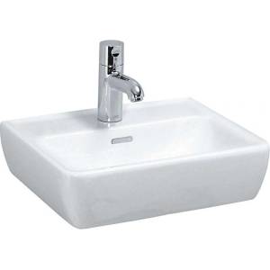 Laufen Pro - Умивалник, 45x34 см, без отвор за смесител, с LCC, бял H8119514001091 (H8119514001091)