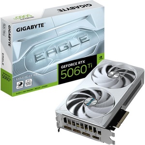 GIGABYTE GeForce RTX 5060 Ti EAGLE OC ICE 16GB GDDR7 128bit (GV-N506TEAGLEOC ICE-16GD) Видео карти
