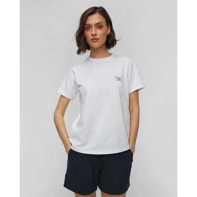 Varley Mattie Branded Tee Bílé