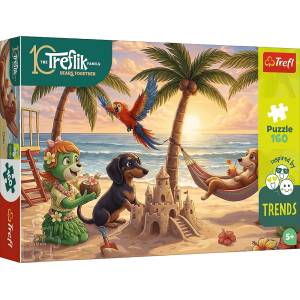 Trefl - Puzzle Treflik's Family: Dachsung Matters - 160 piese