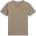 GUESS Едноцветна бежова тениска за момче с малко гумирано лого Guess