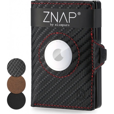 Slimpuro ZNAP Airtag Wallet ochrana RFID ZNAPAirCrbRac8