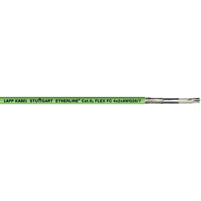 Lapp 2170589/500 sieťový kábel ethernetový ETHERLINE® zelená 500 m