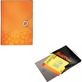 Leitz Кутия с ластик Leitz BeBop 3 cm Оранжев (1304036-04-456800-45)