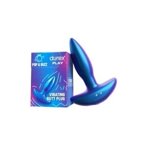 Durex Play Pop and Buzz Вибриращ анален плъг (P25343)
