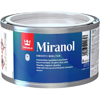 Tikkurila MIRANOL Tixotropná alkydová farba lesklá 0,225L
