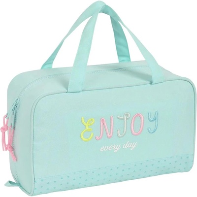 SAFTA Несесер Safta Recycling Blackfit8 Enjoy Wash Bag - Blue (Multicolor)